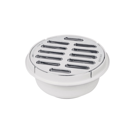 [T49616] Coladera de ABS con rejilla cromada 5', 1/4 de vuelta, Foset - Pag 673