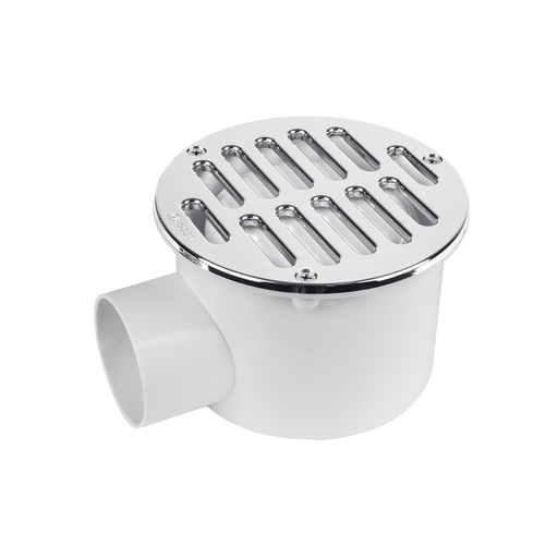 [T46024] Coladera de ABS salida lateral y rejilla 5', con tornillos - Pag 673