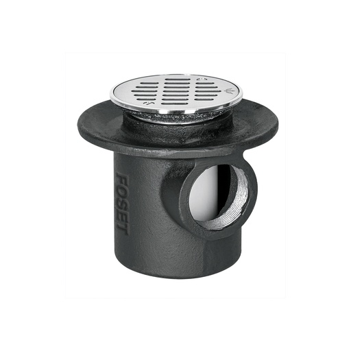 [T45301] Coladera de hierro de una boca para piso, rejilla inox - Pag 673