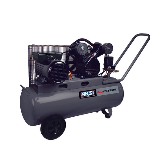 [A197631] Compresor de banda 60 lts, 4HP, 2985W, Voltaje dual 120/240V - IND