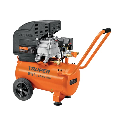 [T15006] Compresor horizontal 25L, 3 HP (potencia máxima), 127 V - Pag 116