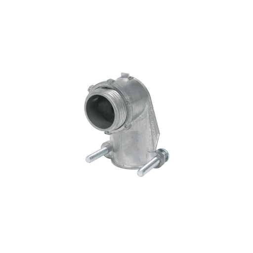 [T47345] Conector curvo 1' para tubo flexible metálico, Volteck - Pag 576