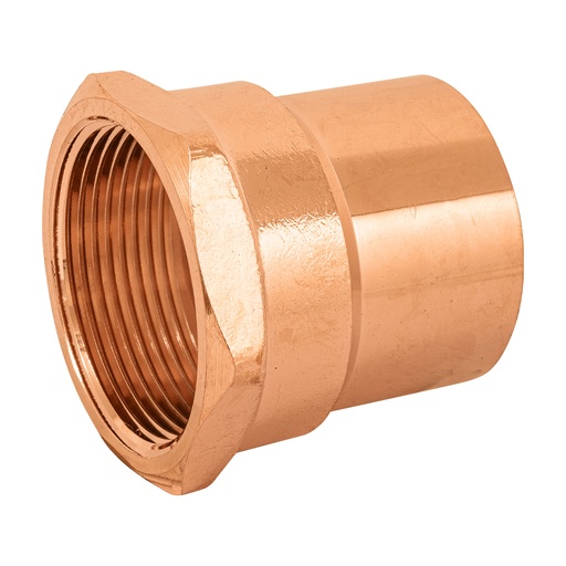 [T48899] Conector de cobre, rosca interior 1-1/2', Foset - Pag 712