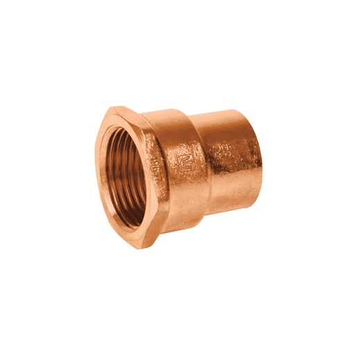 [T49657] Conector de cobre, rosca interior 3/4', Foset - Pag 712