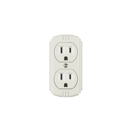 [T46103] Contacto de sobreponer dúplex, 2 polos+ tierra, baquelita - Pag 538