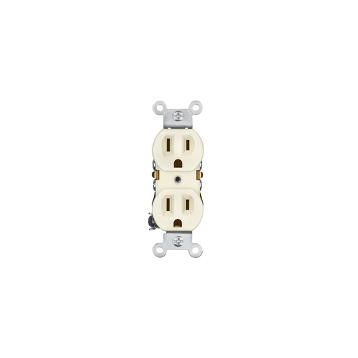 [T46102] Contacto dúplex, 2 polos 3 hilos, Standard, marfil, Volteck - Pag 535