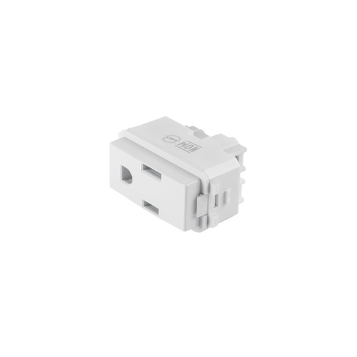 [T48131] Contacto sencillo, 2 polos + tierra, línea Italiana, blanco - Pag 520
