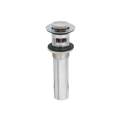 [T49984] Contra p/lavabo con rebosadero, sistema push, cromo, 1-1/4' - Pag 670