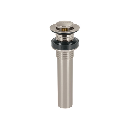 [T47038] Contra p/lavabo sin rebosadero, sistema push, satín, 1-1/4' - Pag 670