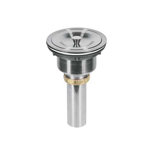 [T46629] Contracanasta 3-1/2' de acero inoxidable con tapa, Foset - Pag 669