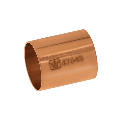 [T47643] Cople de cobre sin ranura de 1/2', Foset Basic - Pag 713