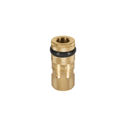 [T19084] Cople de latón, cuerda 1/4 NPT, hembra, Truper - Pag 122