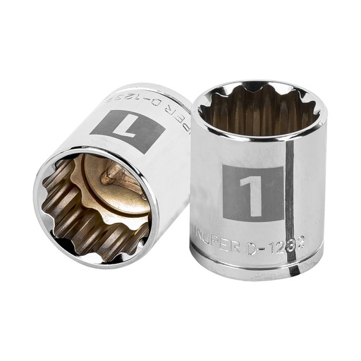 [T13310] Dado de 1', 12 puntas, cuadro 1/2', Truper - Pag 154