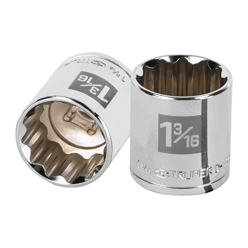 [T13313] Dado de 1-3/16', 12 puntas, cuadro 1/2', Truper - Pag 154