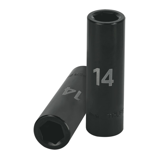 [T12426] Dado largo cuadro 1/2' de impacto 6 puntas de 14 mm, Truper - Pag 162