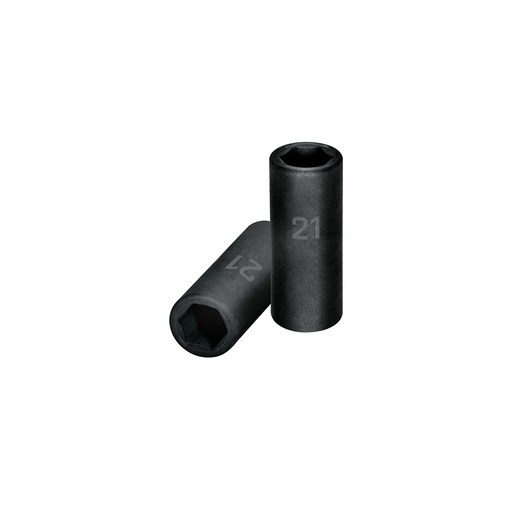 [T12433] Dado largo cuadro 1/2' de impacto 6 puntas de 21 mm, Truper - Pag 162