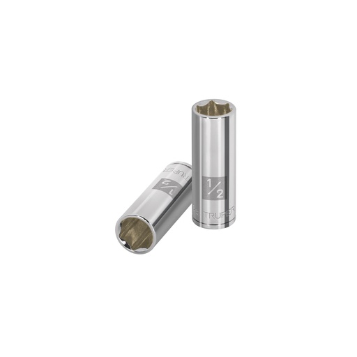 [T13188] Dado largo de 1/2', 6 puntas, cuadro 1/4', Truper - Pag 150