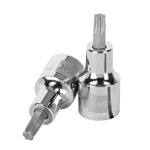 [T13437] Dado punta torx T-40, cuadro 1/2', Truper - Pag 155