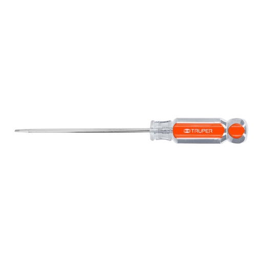 [T14017] Desarmador cabinet 1/8' x 4' mango de acetato, Truper - Pag 165