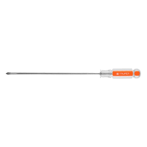 [T14068] Desarmador de cruz 3/16' x 8' mango de acetato, Truper - Pag 165