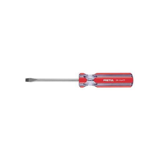 [T21459] Desarmador plano 1/4 x 4' mango de PVC, Pretul - Pag 168