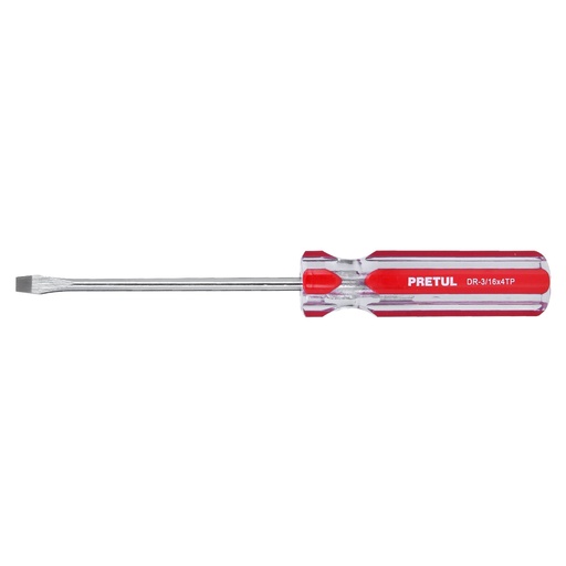 [T21458] Desarmador plano 3/16 x 4' mango de PVC, Pretul - Pag 168