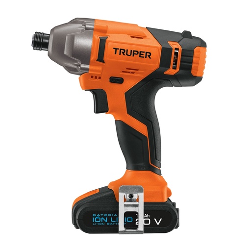 [T101606] Destornillador de impacto inalámbrico 1/4', 20 V, Truper - Pag 341