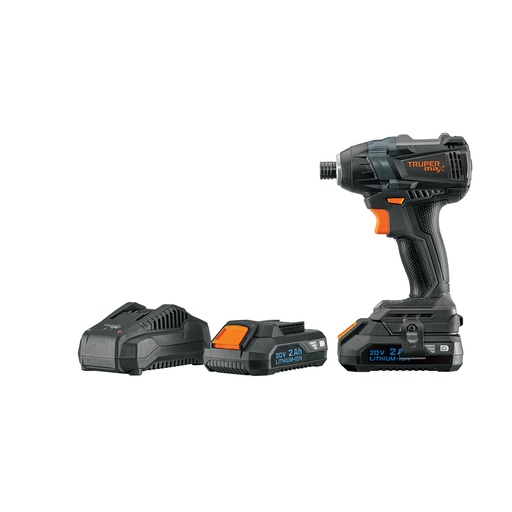 [T101402] Destornillador de impacto inalámbrico 1/4', 20V,sin carbones - Pag 339
