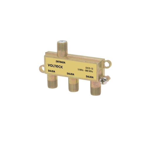 [T48476] Divisor coaxial de 1 entrada y 3 salidas, Volteck - Pag 514