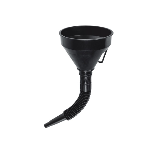 [T11207] Embudo plástico 500 ml, cuello flexible con filtro, Truper - Pag 203