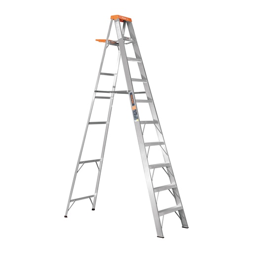 [T10436] Escalera de tijera tipo II 9 peldaños y bandeja, Truper - Pag 192