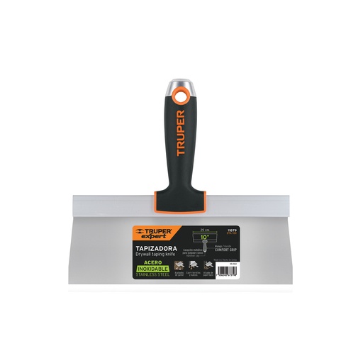 [T11879] Espátula tapizadora de 10' acero inoxidable, Truper Expert - Pag 201