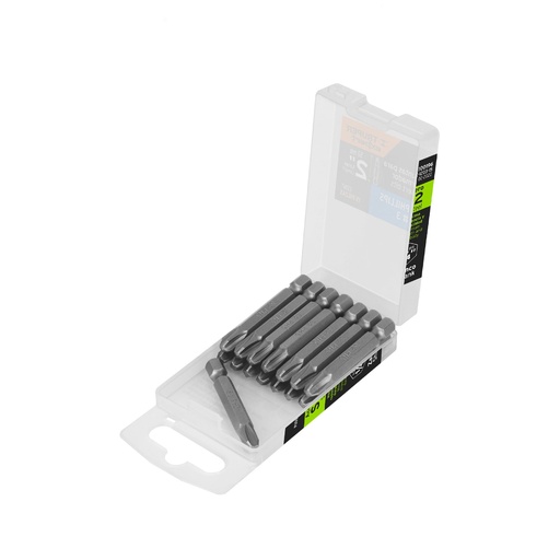 [T100196] Estuche con 15 puntas de cruz PH3 largo 2', Truper Expert - Pag 419