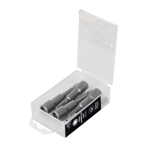 [T12946] Estuche con 5 dados magnéticos de 6 mm largo 2-1/2', Expert - Pag 424