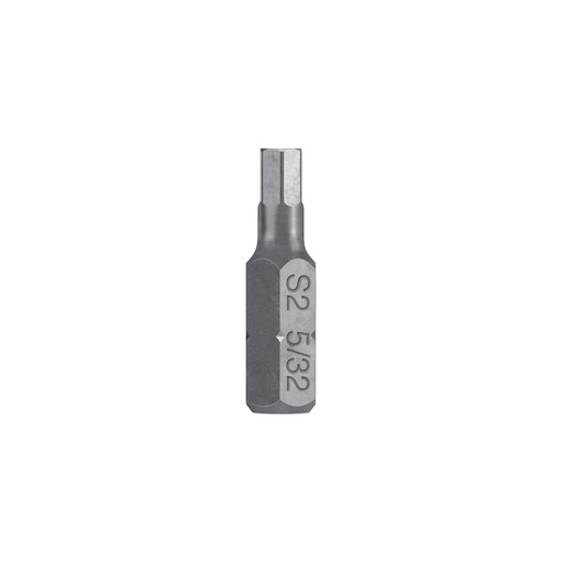 [T12490] Estuche con 5 puntas hexagonales de 5/32mm largo 1', Expert - Pag 422