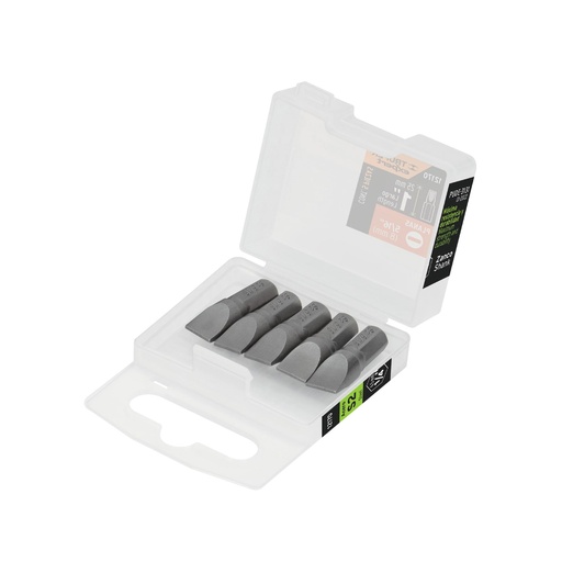 [T12170] Estuche con 5 puntas planas de 5/16' largo 1', Truper Expert - Pag 420
