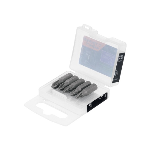 [T17798] Estuche con 5 puntas pozidriv combinadas largo 1', Expert - Pag 423