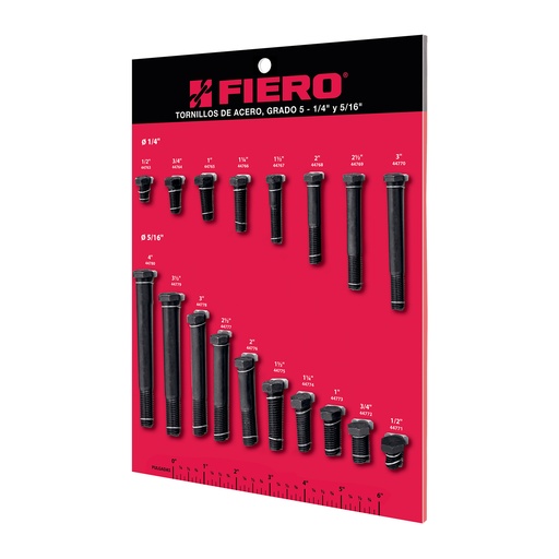 [T55698] Exhibidor Fiero de tornillos #1, grado 5 - Pag 762, 812