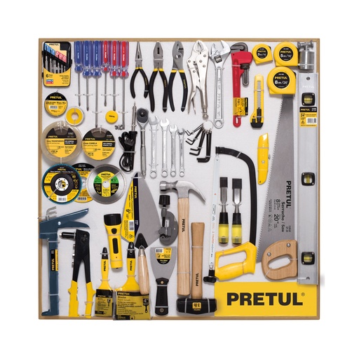 [T55914] Exhibidor Pretul, 80x80 cm, 1 tablero - Pag 510, 808