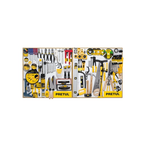 [T55915] Exhibidor Pretul, 80x80 cm, 2 tableros - Pag 510, 808