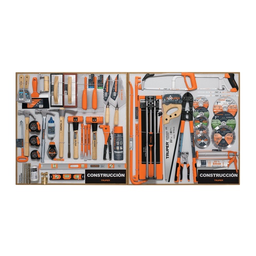 [T55906] Exhibidor de Construcción, 80x80 cm, 2 tableros - Pag 510, 808