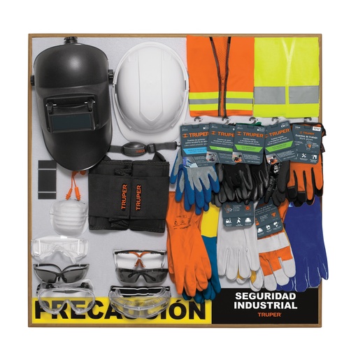 [T55913] Exhibidor de Seguridad industrial, 80x80 cm, 1 tablero - Pag 510, 808