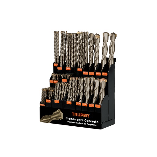 [T50352] Exhibidor despachador con brocas para concreto, Truper - Pag 76