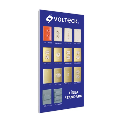 [T51585] Exhibidor línea standard, Volteck - Pag 536, 808