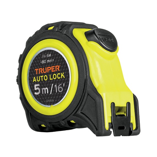 [T10747] Flexómetro Auto-Lock contra impactos 5 m cinta 19 mm, Truper - Pag 207