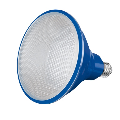 [A122241] Foco LED PAR 38 12W Azul IP65, caja color