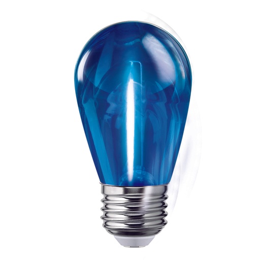 [A122213] Foco Led Color S14 1W, Azul