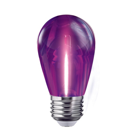 [A122217] Foco Led Color S14 1W, Lila