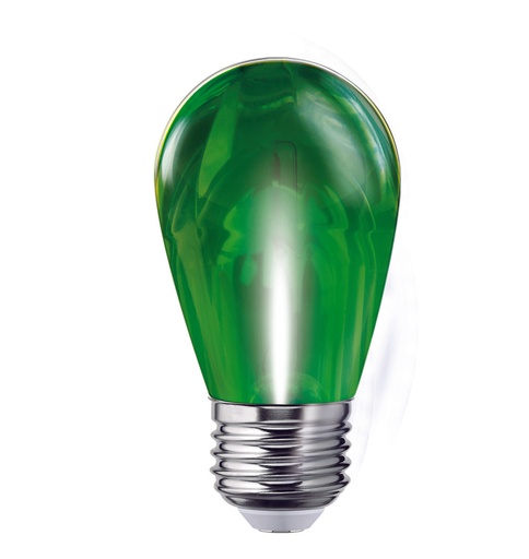 [A122215] Foco Led Color S14 1W, Verde
