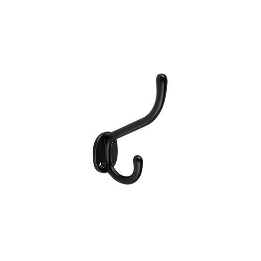 [T46832] Gancho doble largo y corto tipo perchero, negro, Hermex - Pag 789
